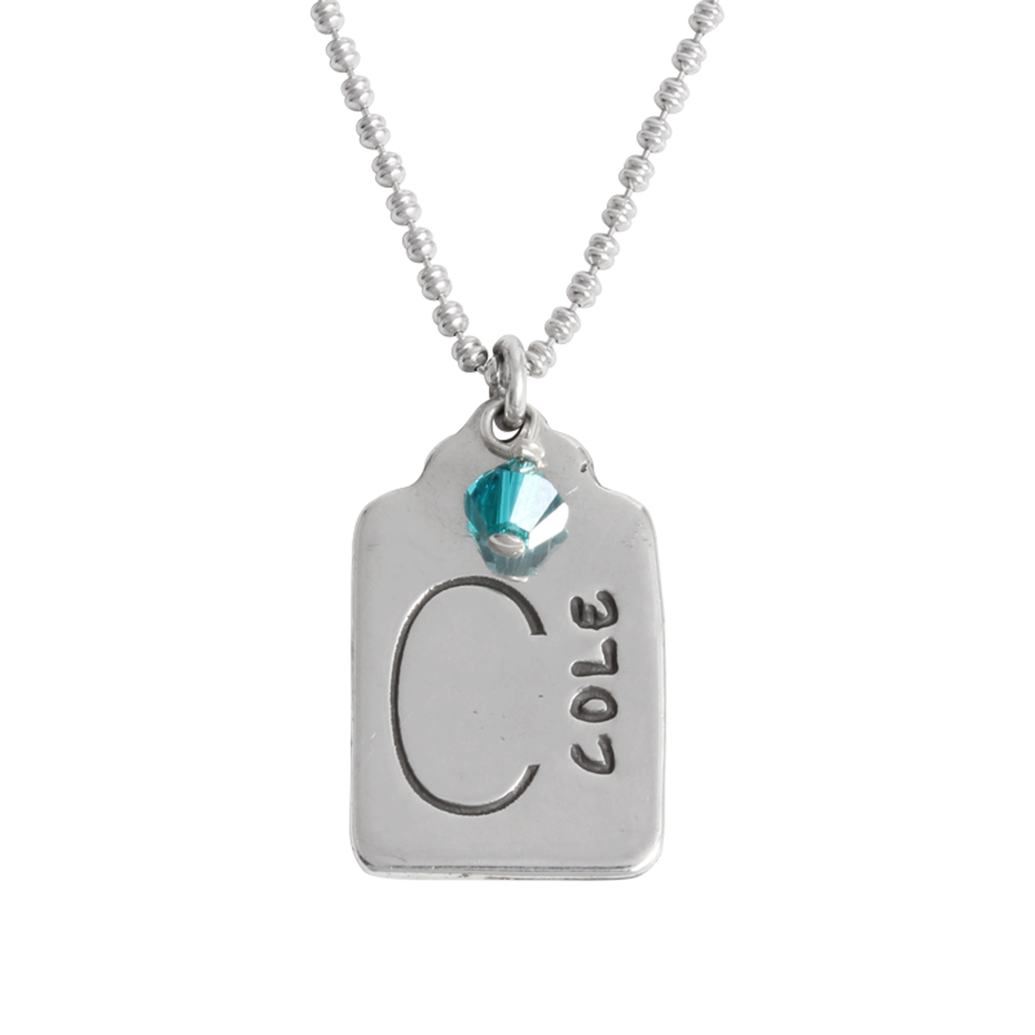 initial necklace with birthstone for grandmothers 4 1