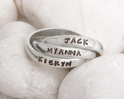 Wendy Made Personalized Silver Rings for Women Promise India | Ubuy